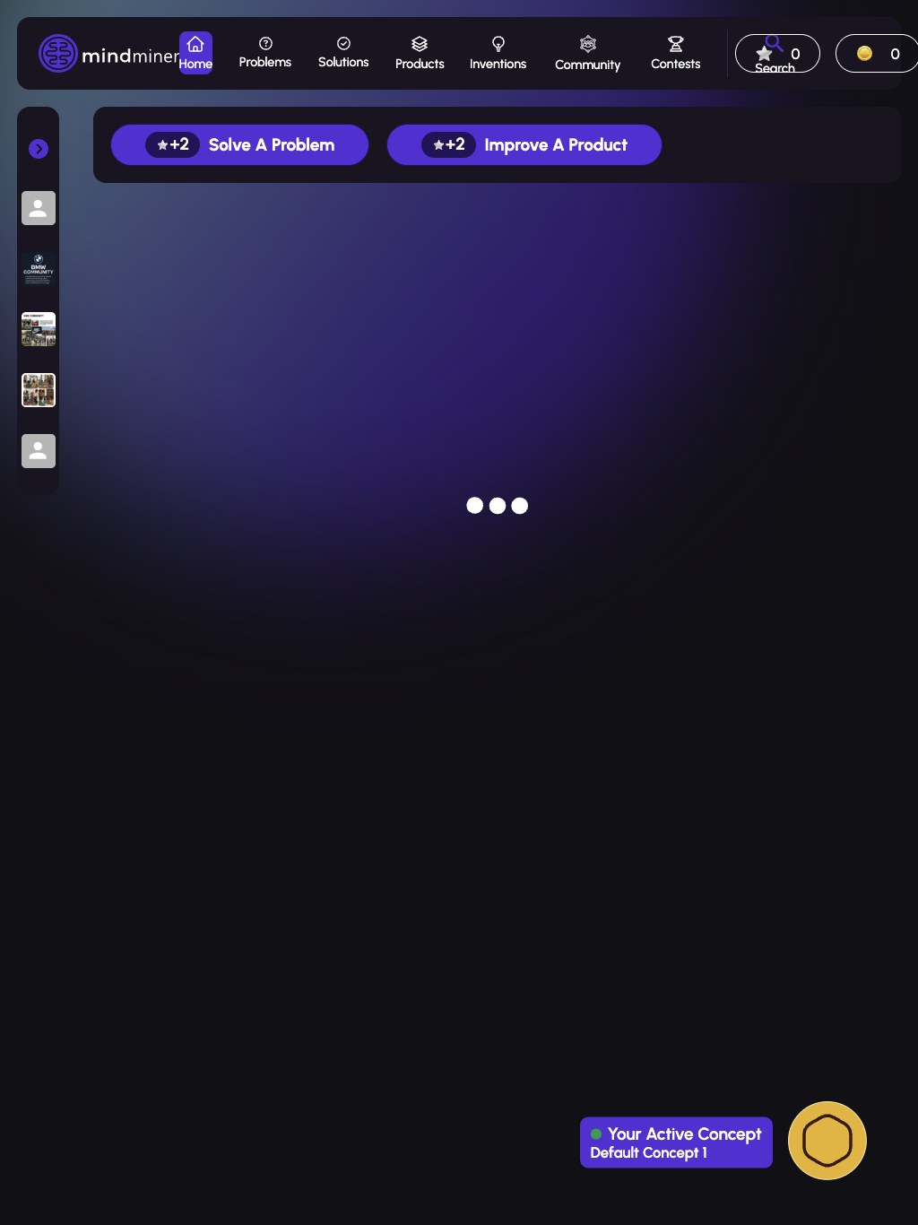 Feeds page on large tablet